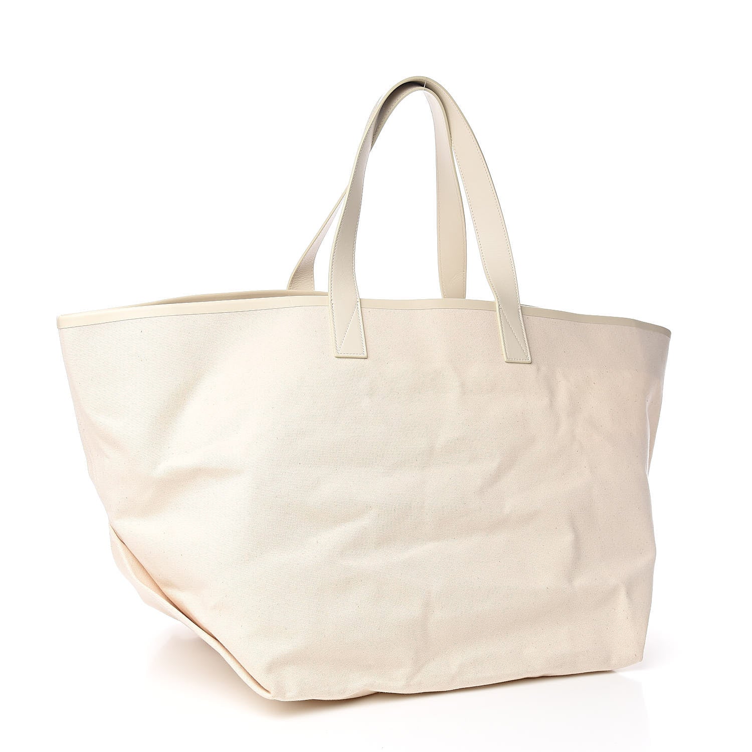 Celine Textile Large Made In Tote Natural Red 4 of 12