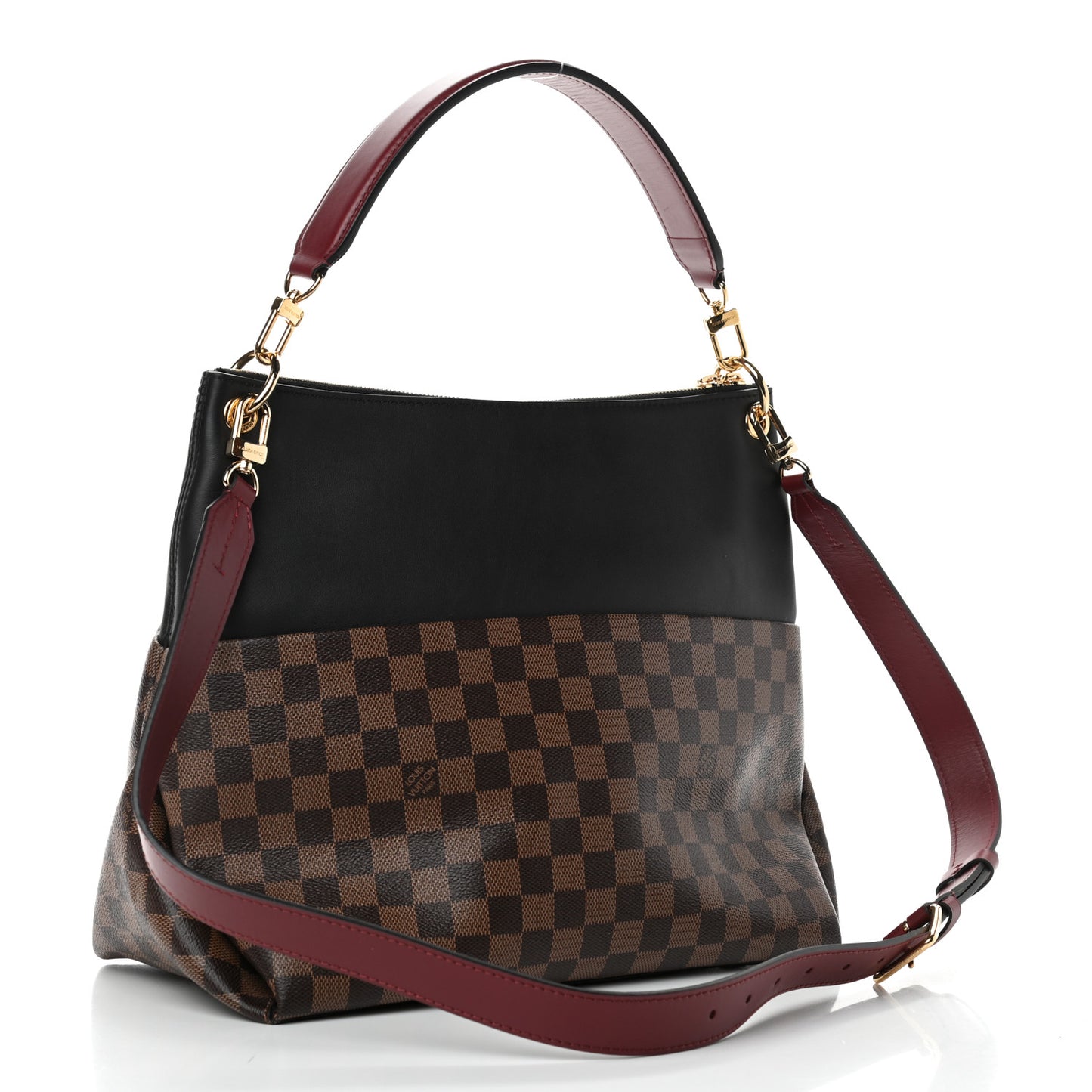 Damier Ebene Calfskin Maida Black