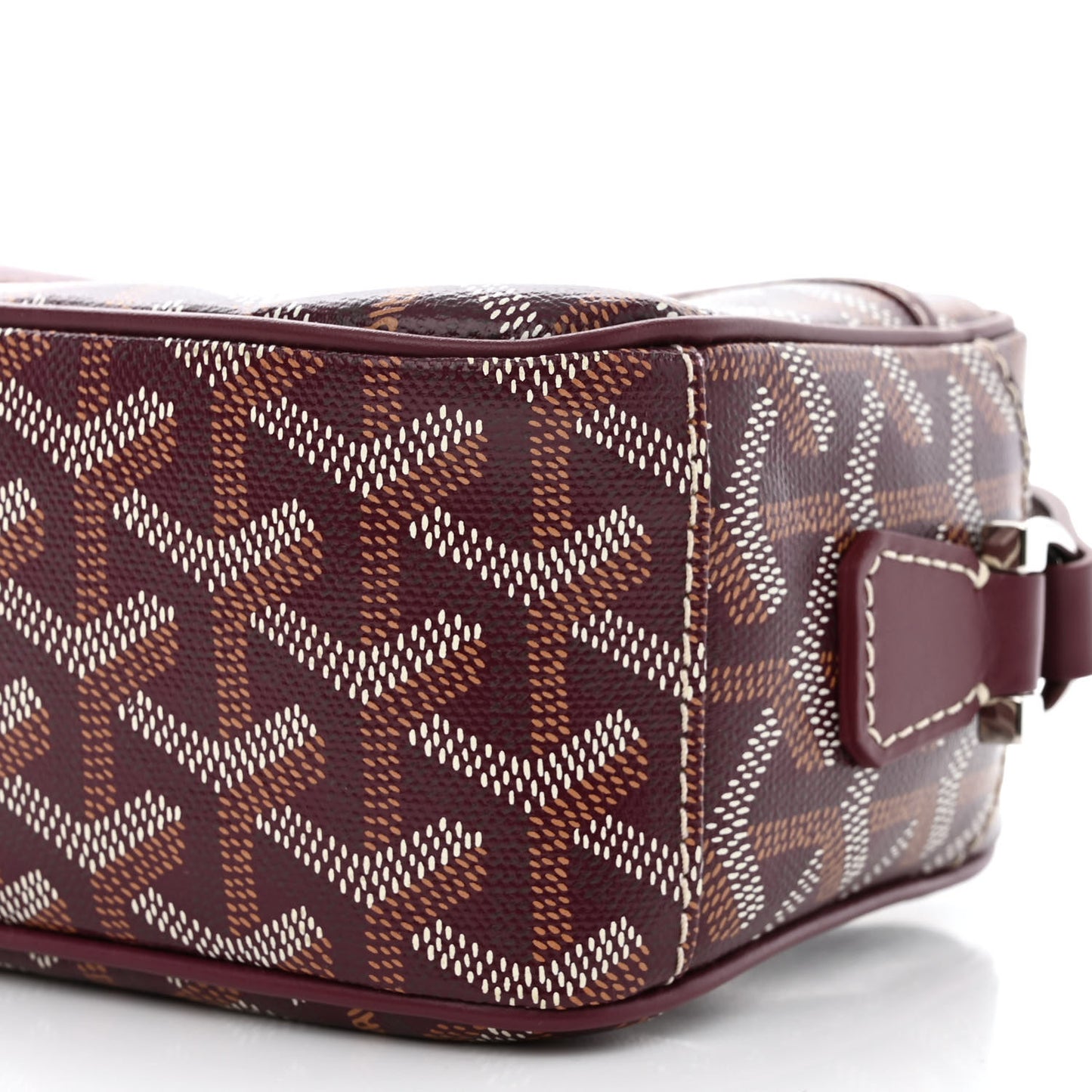 Goyardine Sac Cap Vert Burgundy