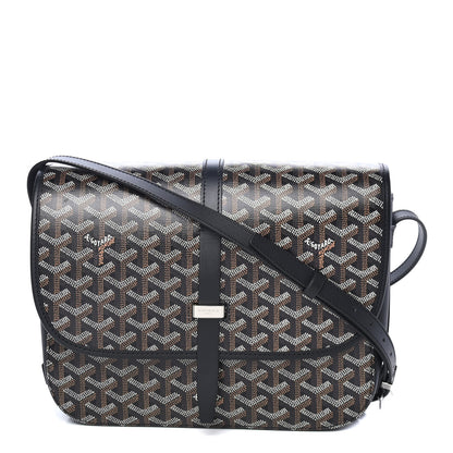 Goyard Goyardine Belvedere II MM Messenger Bag Black 1 of 4