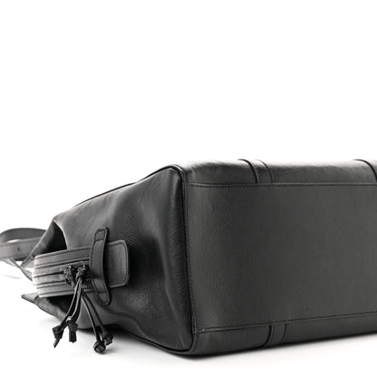 Gucci Calfskin Tonal GG Medium Tote Bag Black 10 of 10