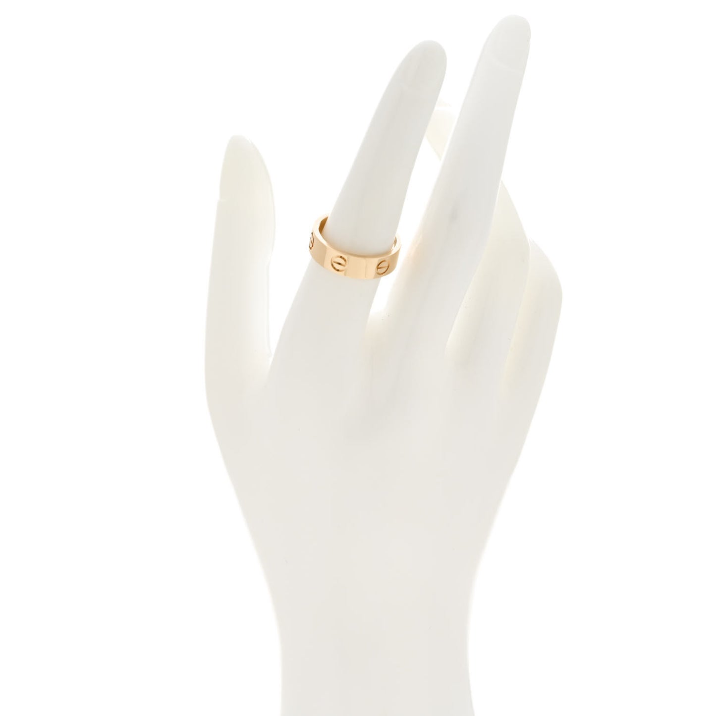 18K Yellow Gold 5.5mm LOVE Ring 55 7.25