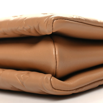 Louis Vuitton Lambskin Embossed Monogram Coussin PM Camel 11 of 11