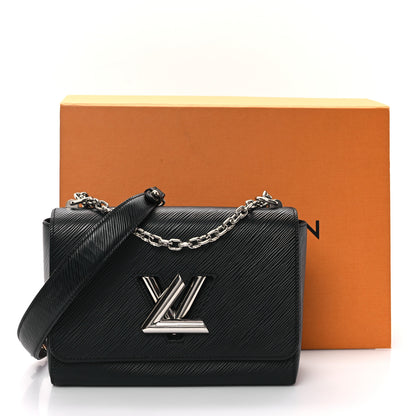 Louis Vuitton Epi Twist Shoulder Bag MM Black 11 of 13