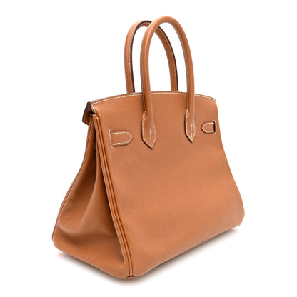 Hermes Epsom Birkin 30 Gold 2 of 10