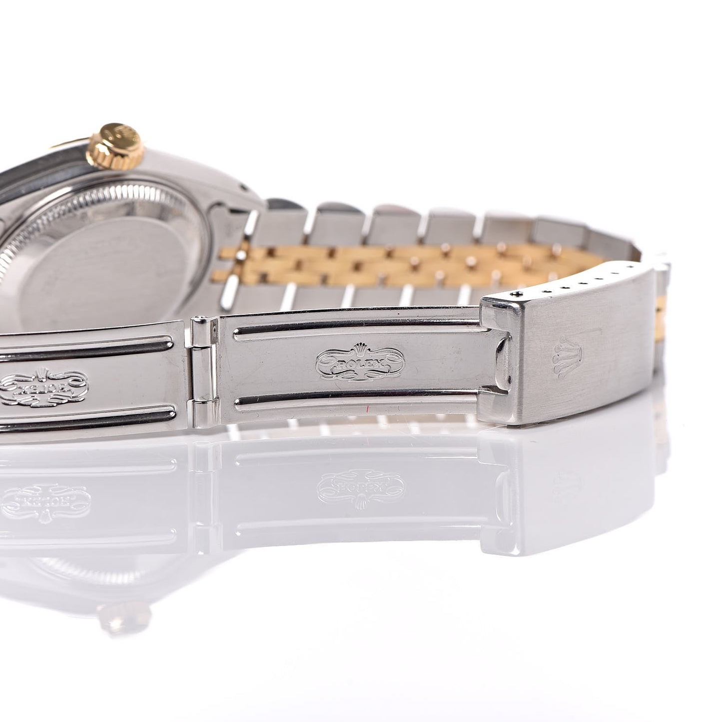 Stainless Steel 18K Yellow Gold Diamond 26mm Oyster Perpetual Datejust Watch Champagne Jubilee 69173