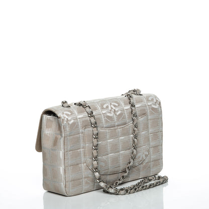 Chanel Nylon Medium Travel Flap Light Beige 3 of 7