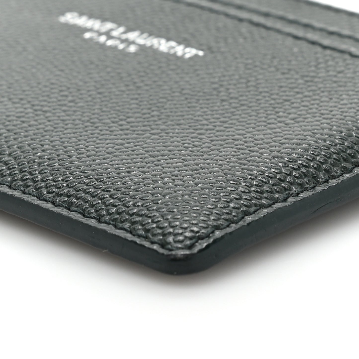 Grain De Poudre Card Case New Vert Fonce