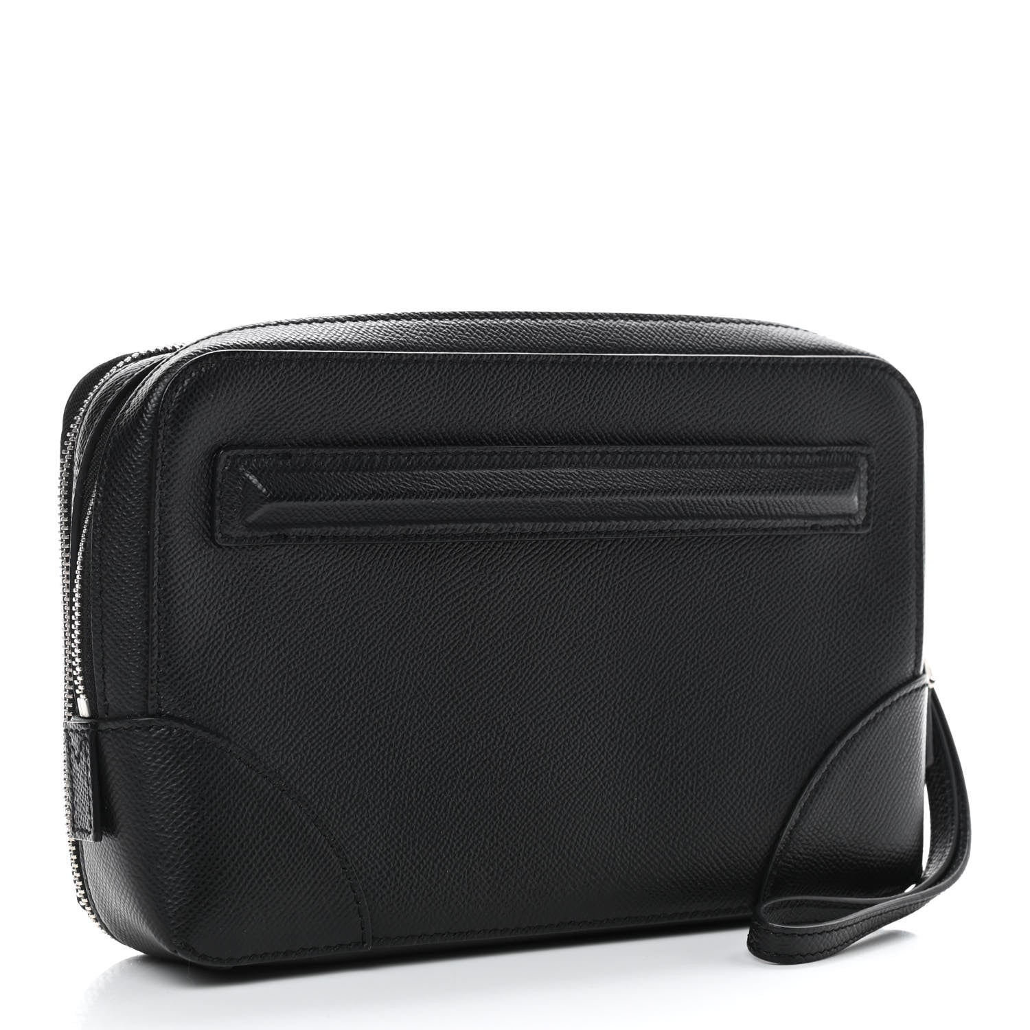 Givenchy Textured Calfskin Clutch Black 3 of 9