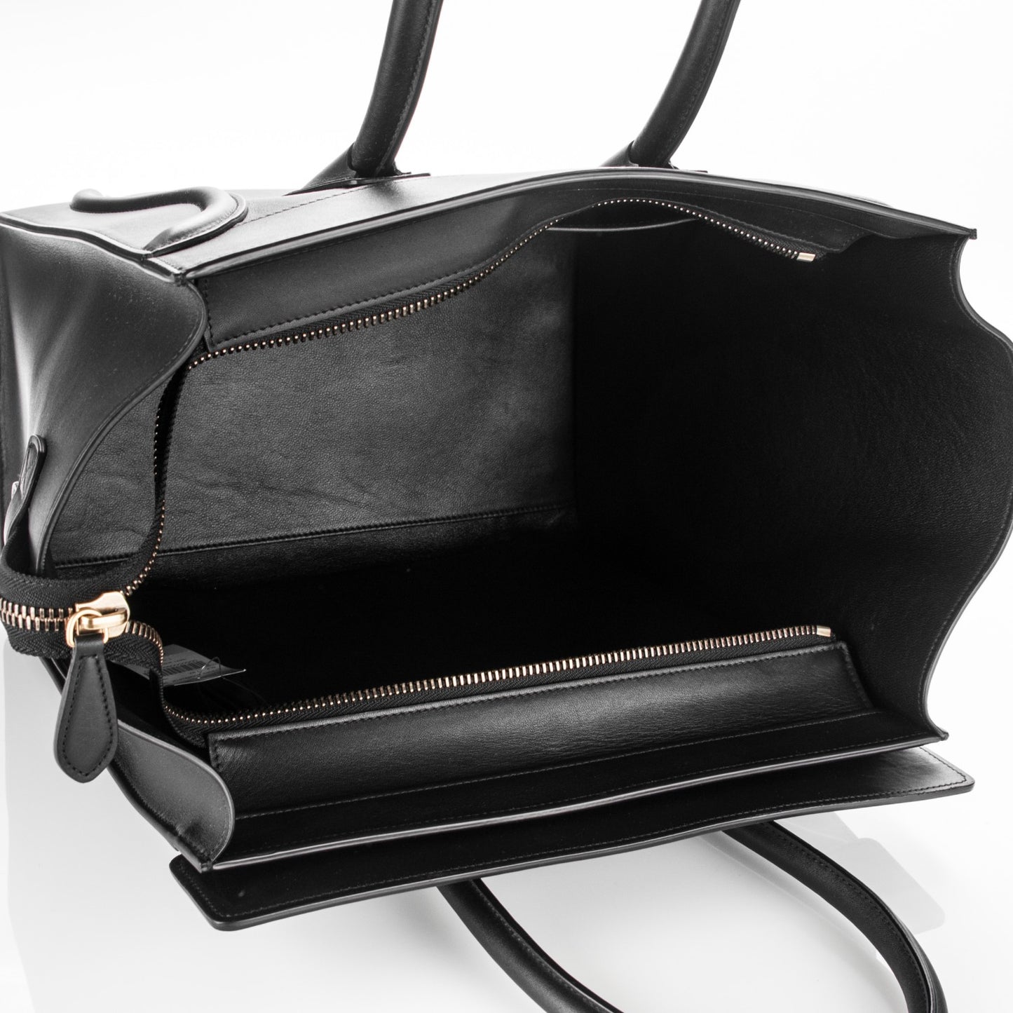 Smooth Calfskin Mini Luggage Black