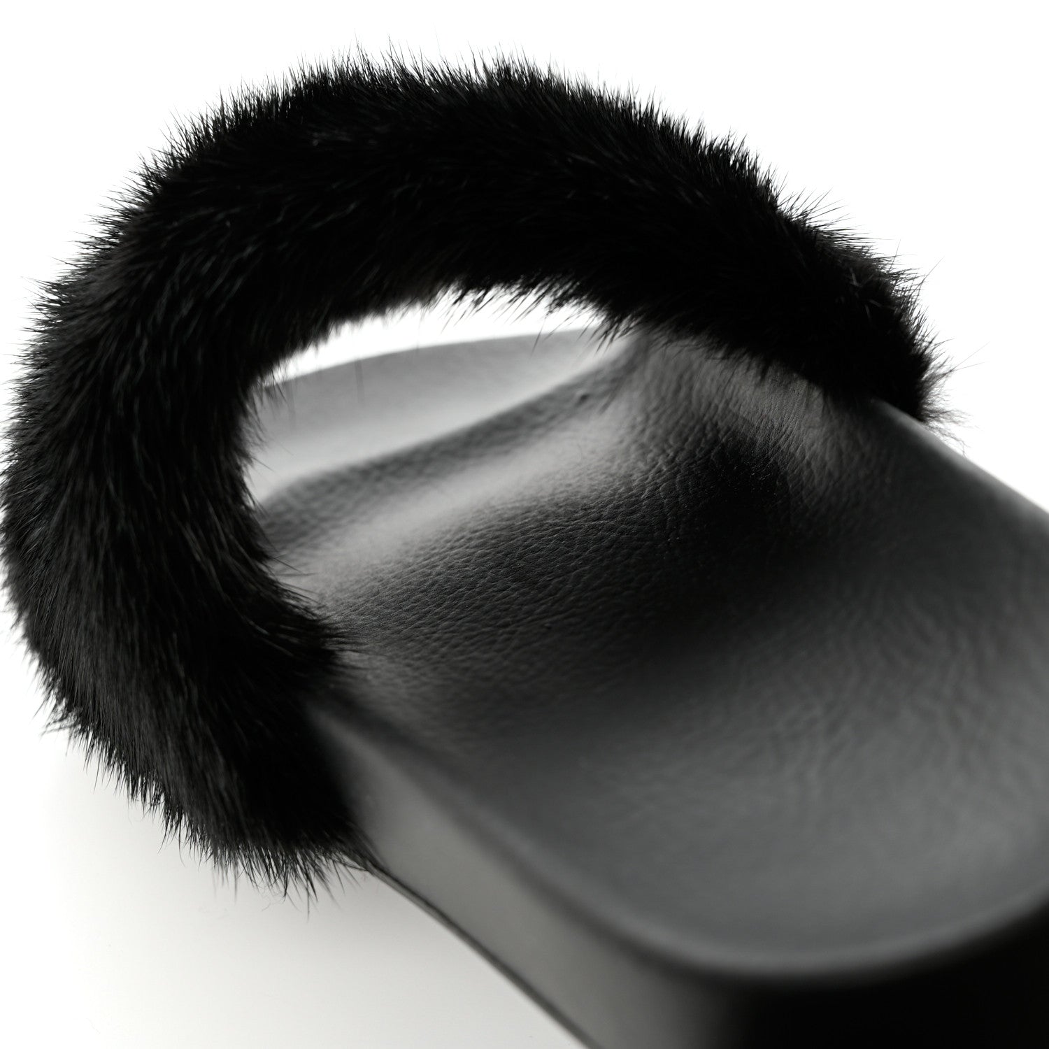 Givenchy Mink Rubber Slide Sandals 39 Black 8 of 10