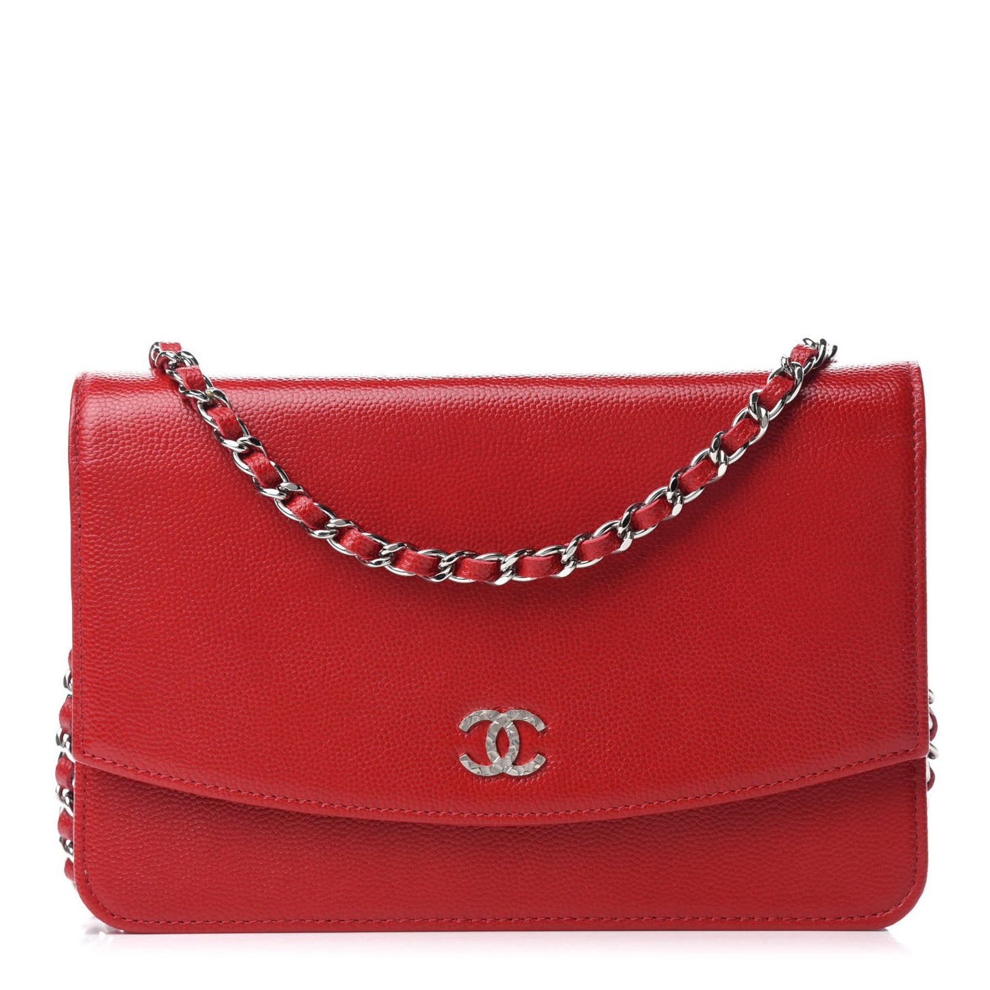 Caviar Sevruga Wallet on Chain WOC Red