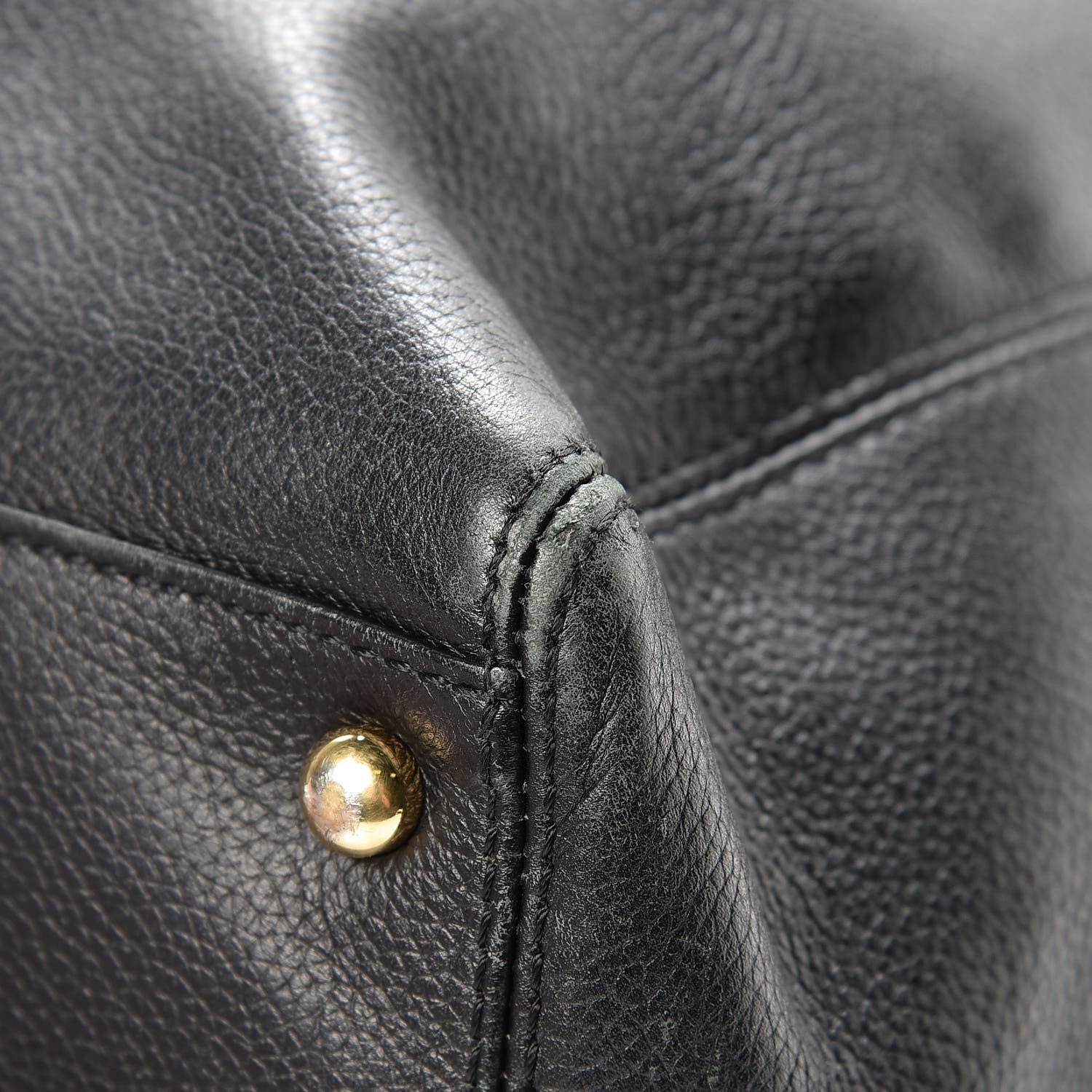 Chanel Calfskin Tall Cerf Tote Black 10 of 32
