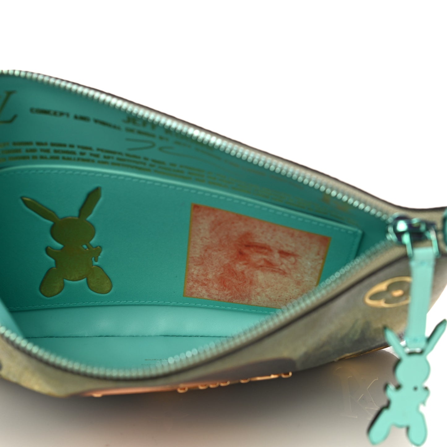 Masters Da Vinci Pochette Clutch Vert D’eau