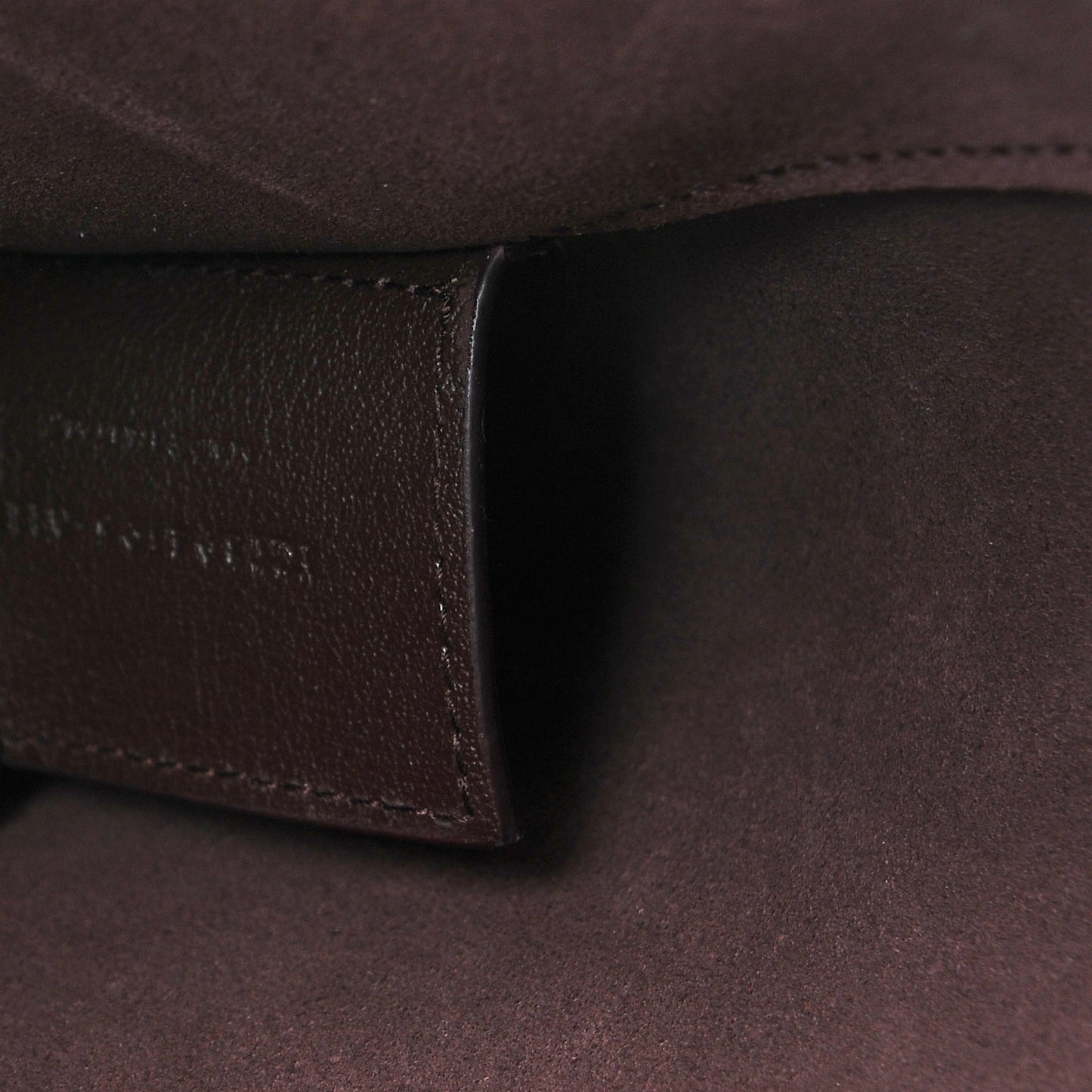Calfskin Large Shopping Tote Bordeaux