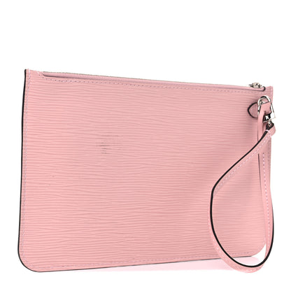 Louis Vuitton Epi Neverfull Pochette MM GM Rose Ballerine 3 of 10