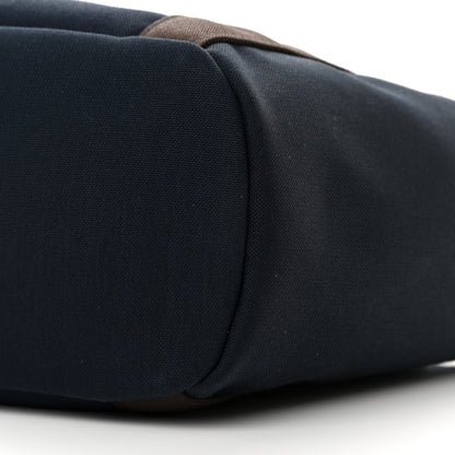 Hermes Toile Sac De Pansage Groom Bleu Navy Feu 10 of 12