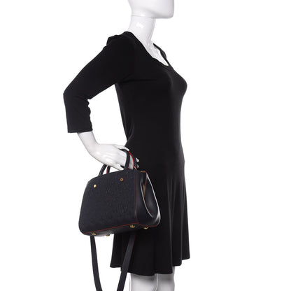 Louis Vuitton Empreinte Montaigne BB Marine Rouge 3 of 10