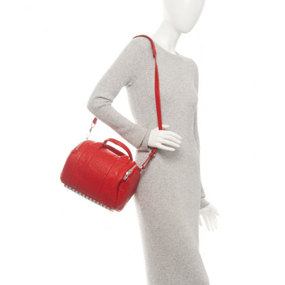 Alexander Wang Pebbled Lambskin Rockie Cola Rhodium Hardware 2 of 7