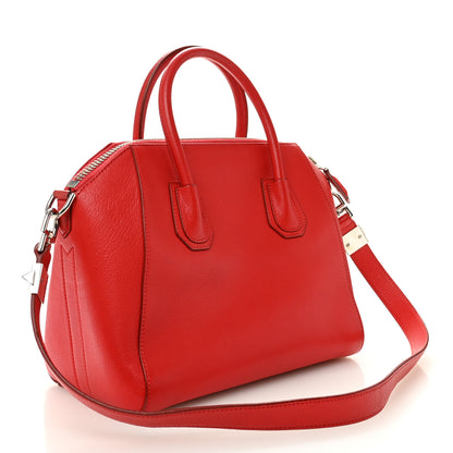 Givenchy Sugar Goatskin Small Antigona Red 3 of 13