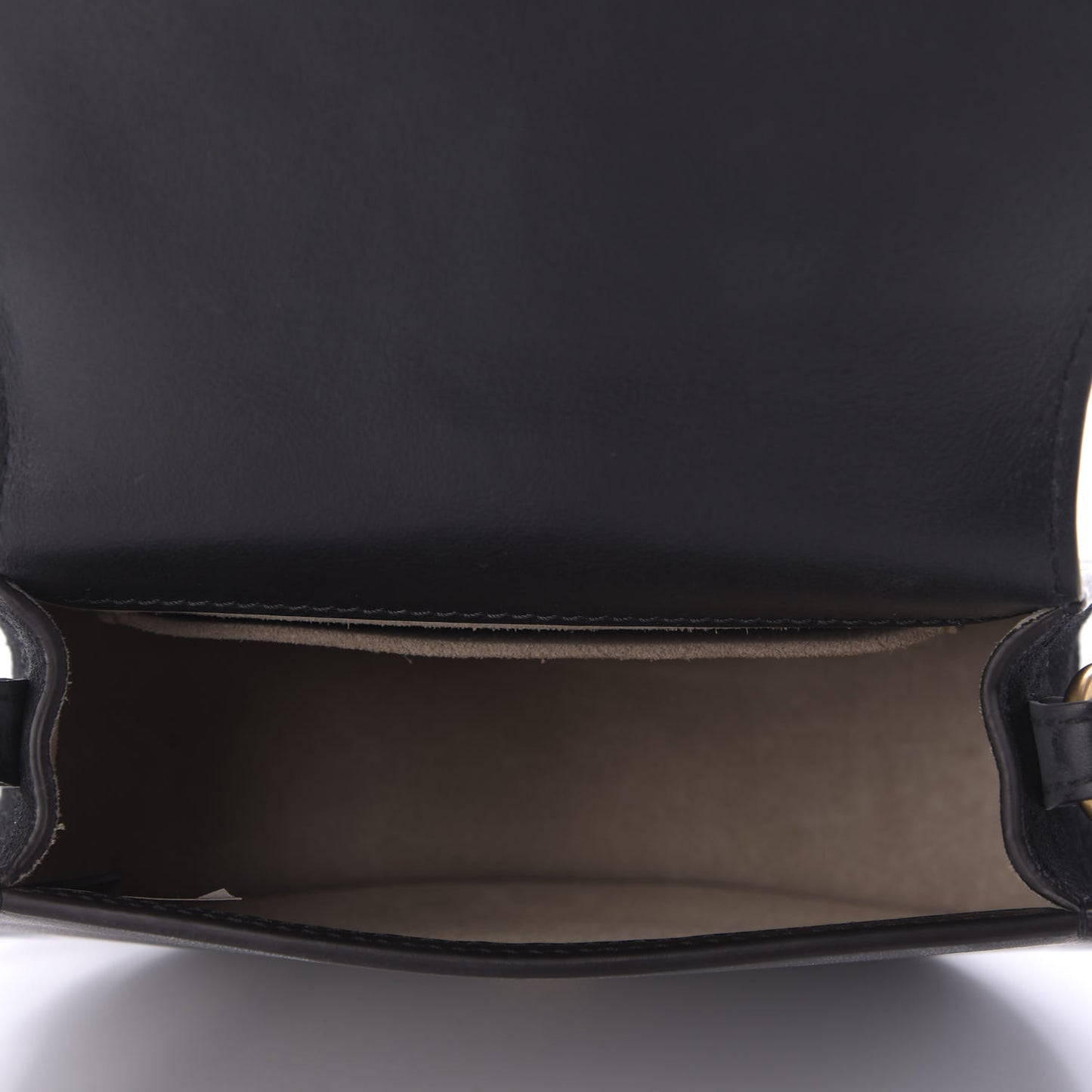 Calfskin Small Nile Bracelet Bag Black