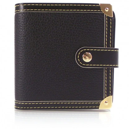 Louis Vuitton Suhali Compact Zipped Wallet Black 1 of 8