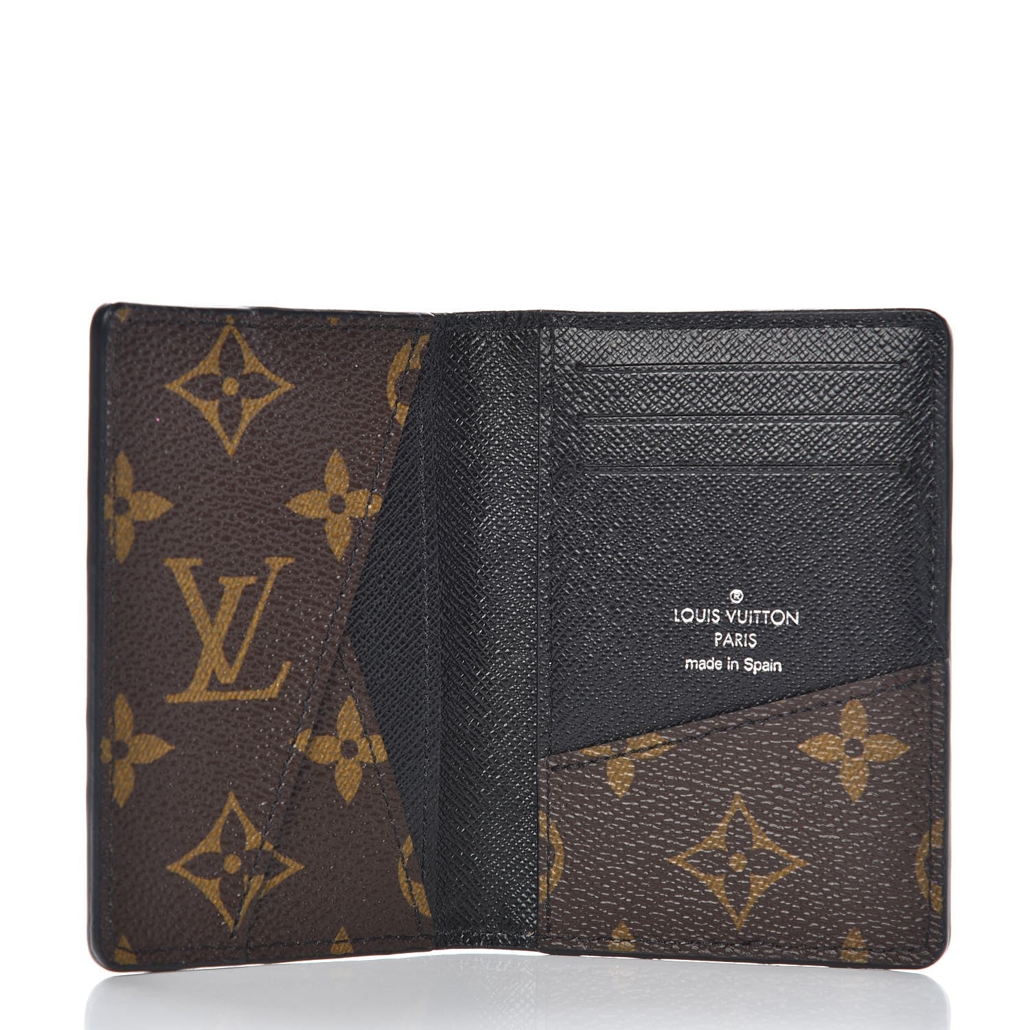 Louis Vuitton Monogram Macassar Pocket Organizer NM 5 of 7