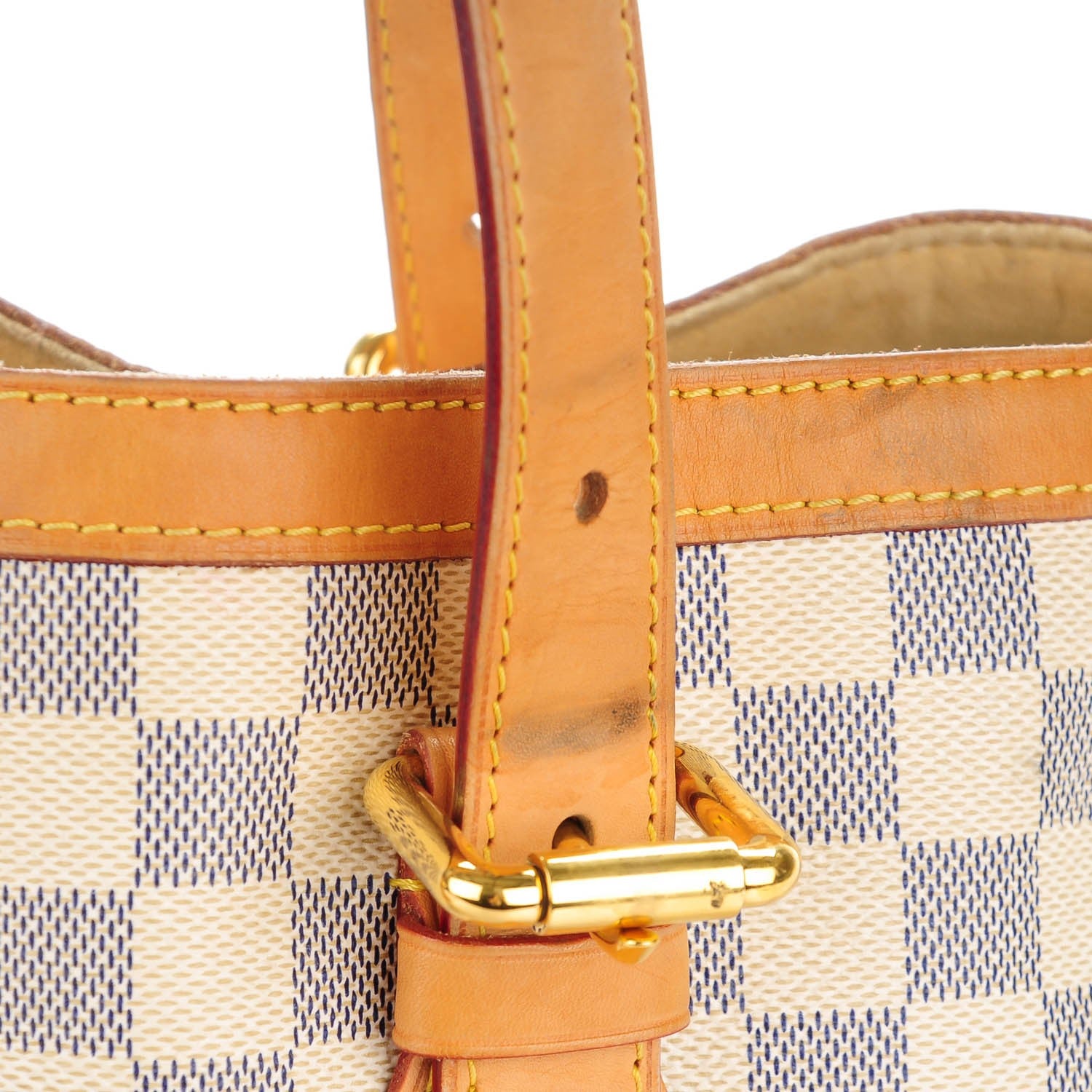 Louis Vuitton Damier Azur Hampstead MM 14 of 16