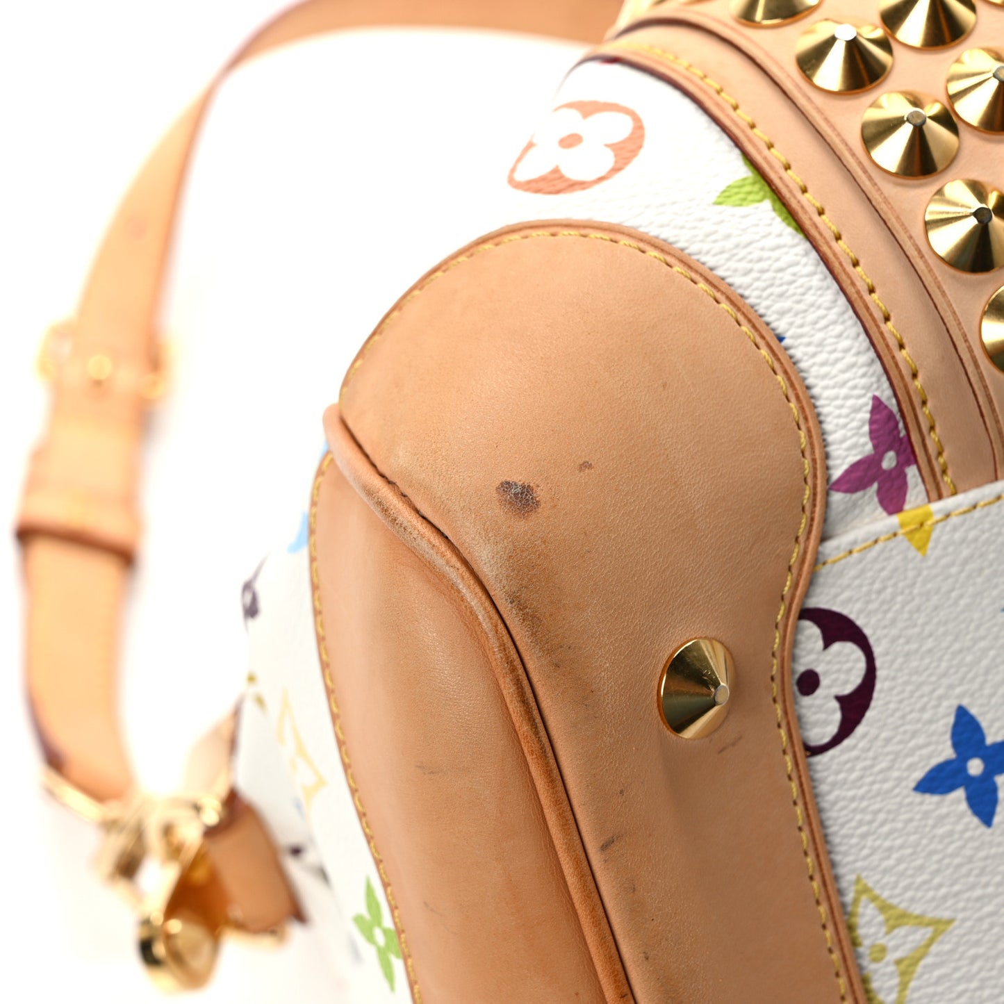 Monogram Multicolor Courtney MM White