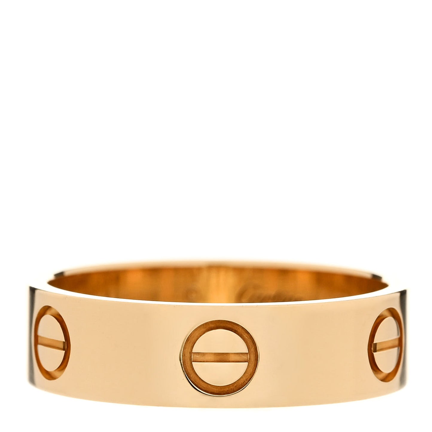18K Yellow Gold 5.5mm LOVE Ring 57 8