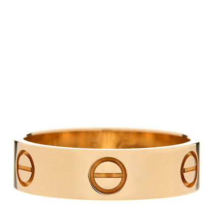 Cartier 18K Yellow Gold 5.5mm LOVE Ring 57 8 1 of 6