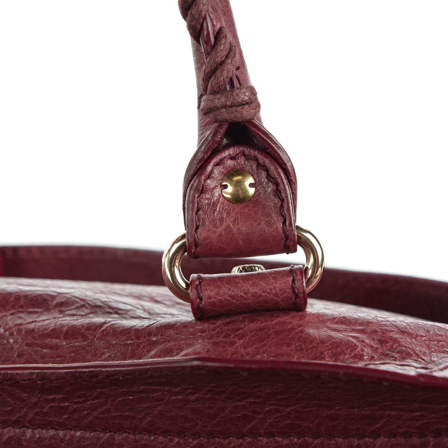 Agneau Giant 12 Rose Gold Hardware City Cassis