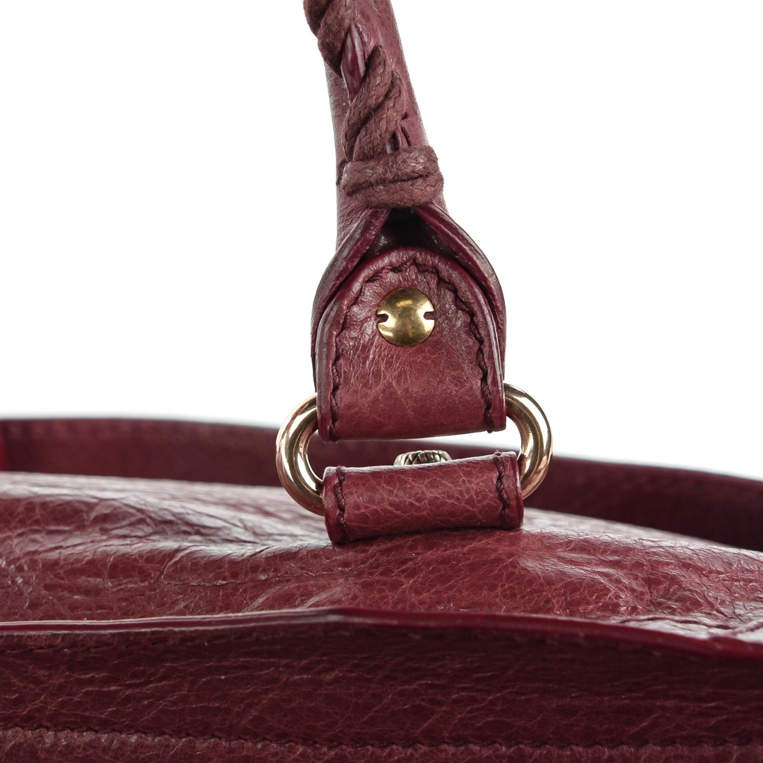 Balenciaga Agneau Giant 12 Rose Gold Hardware City Cassis 8 of 12