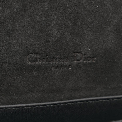 Christian Dior Ultra Matte Calfskin Cannage Lady Dior Clutch Black 6 of 12