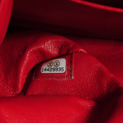 Chanel Patent Jumbo Double Flap Dark Red 8 of 8