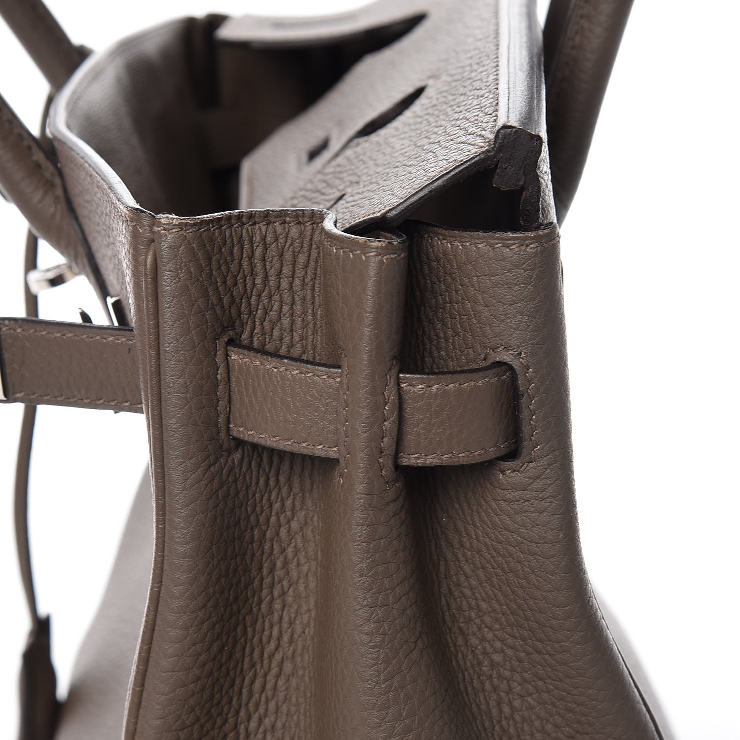 Hermes Togo Birkin 30 Etain 13 of 43