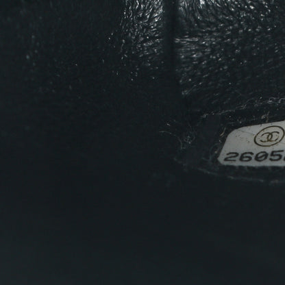 Chanel Lambskin Quilted Flap Clutch Black 7 of 7