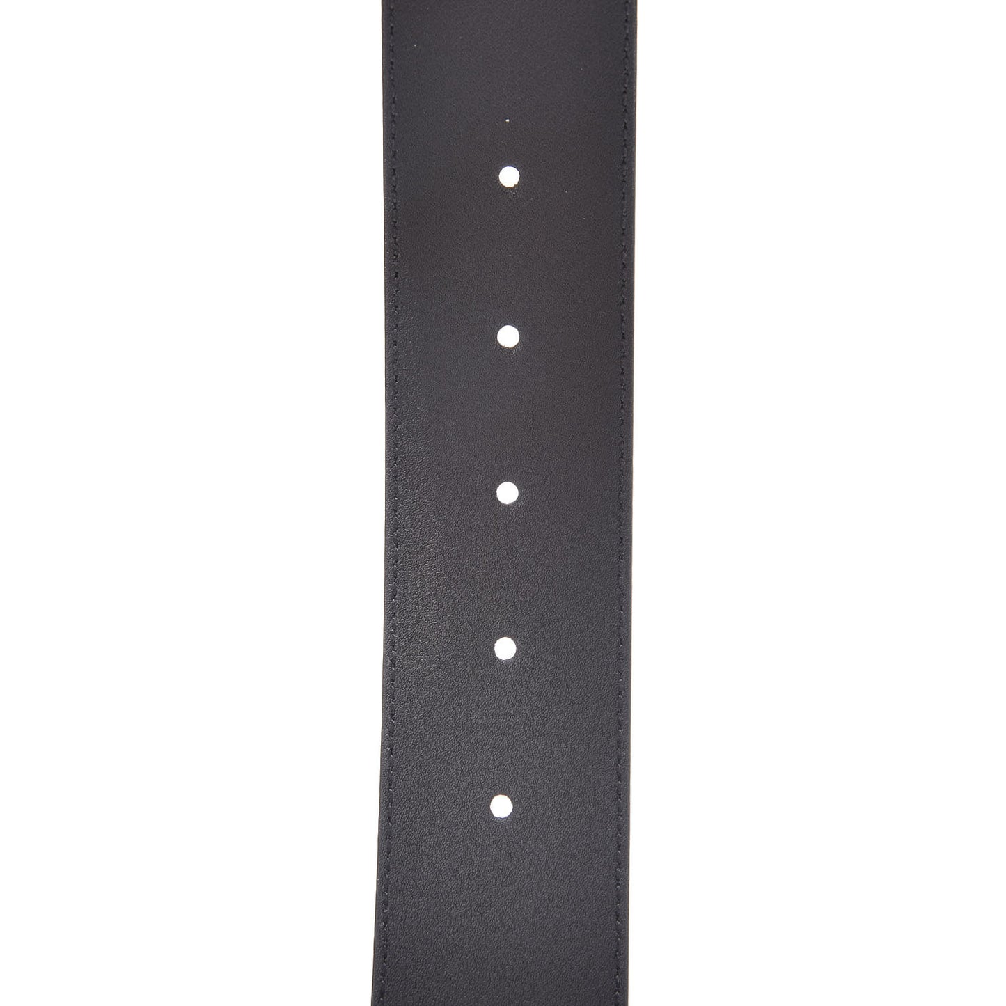 Textured Calfskin Double G 40mm Belt 80 32 Dark Cocoa