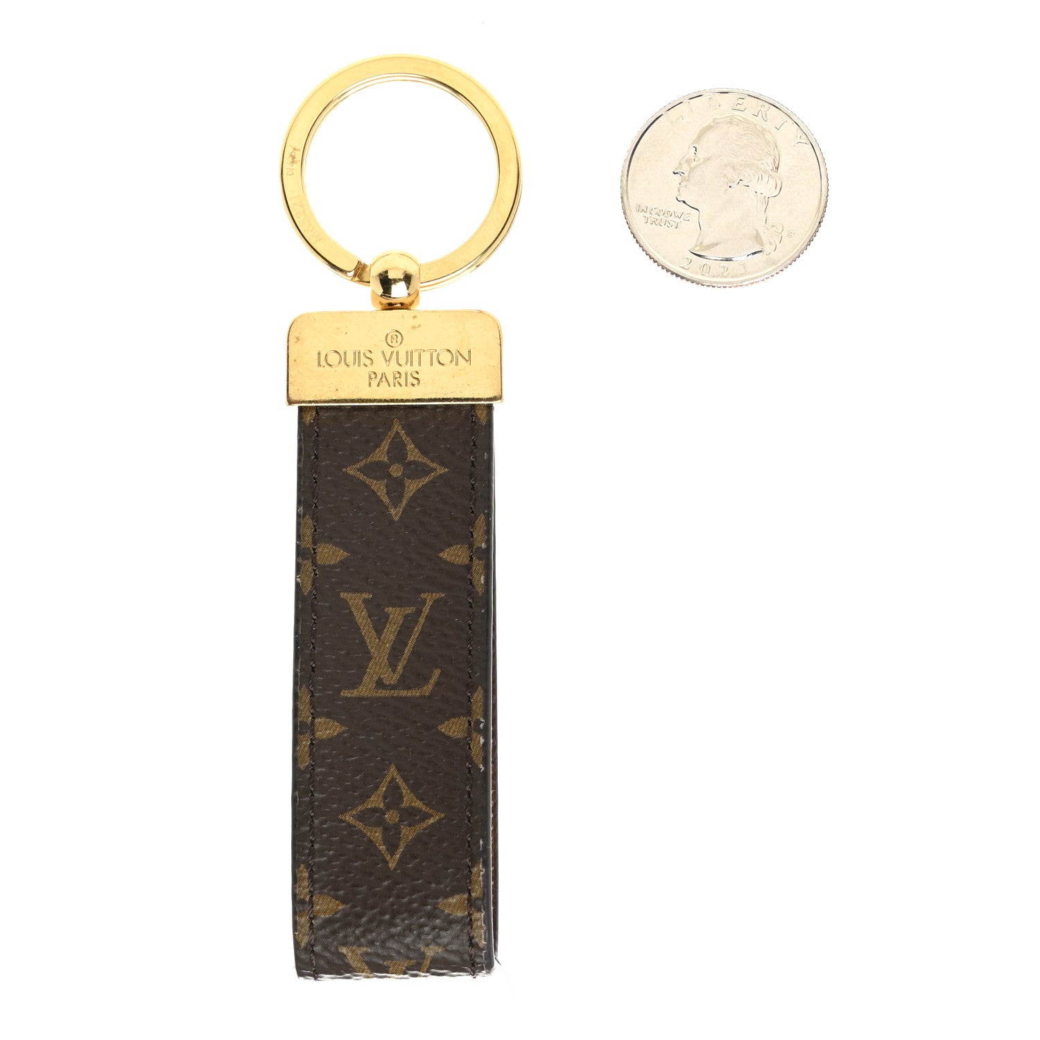 Louis Vuitton Monogram Dragonne Key Holder 2 of 3