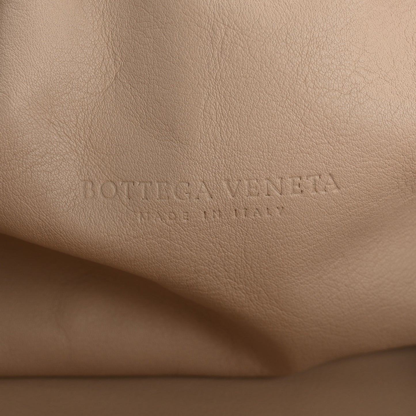 Smooth Butter Calf The Pouch Oversized Clutch Plaster