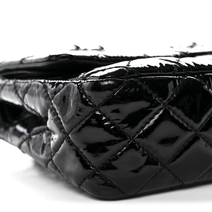 Chanel Patent Quilted Medium Double Flap Black 9 of 13
