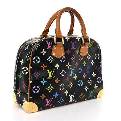 Louis Vuitton Monogram Multicolor Trouville Black 3 of 12