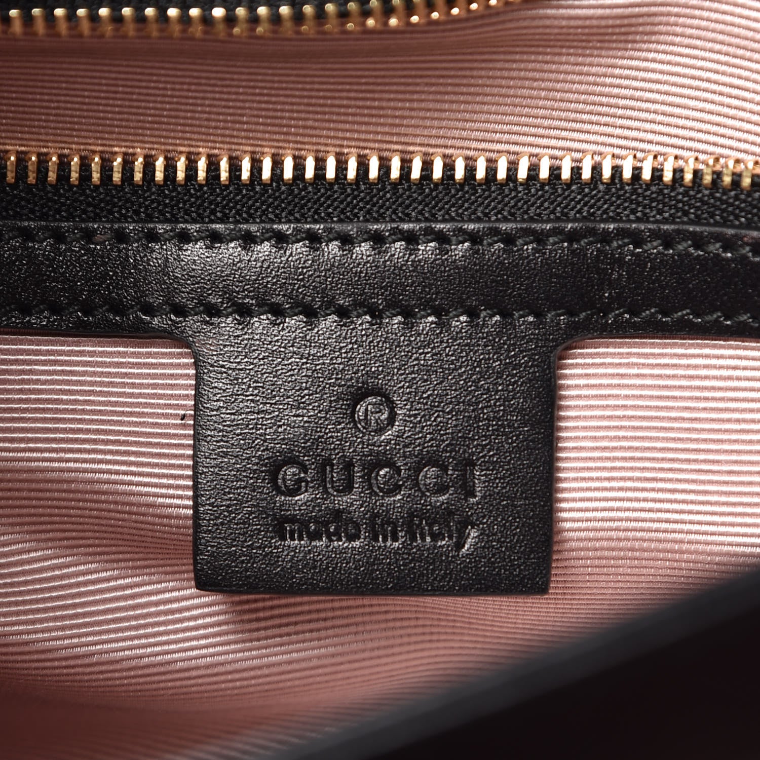 Gucci Vitello Palmellato Lux Small Arli Flap Shoulder Bag Black 6 of 9
