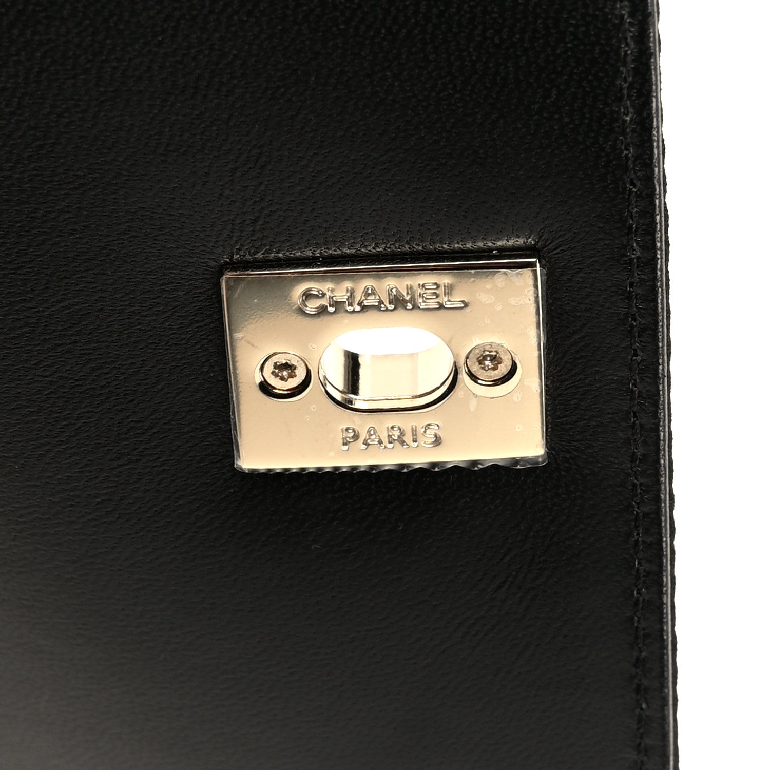 Chanel Lambskin Sequin Beaded Extra Mini Coco Handle Flap Black