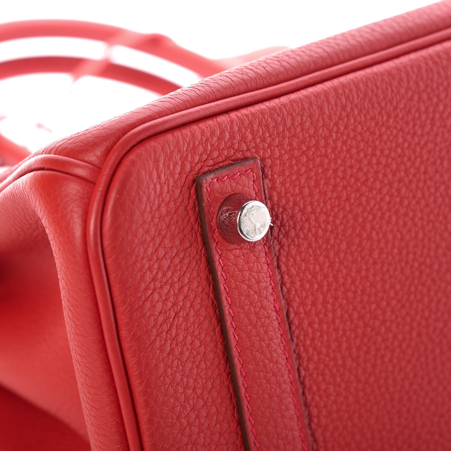 Hermes Togo Birkin 30 Geranium 14 of 34
