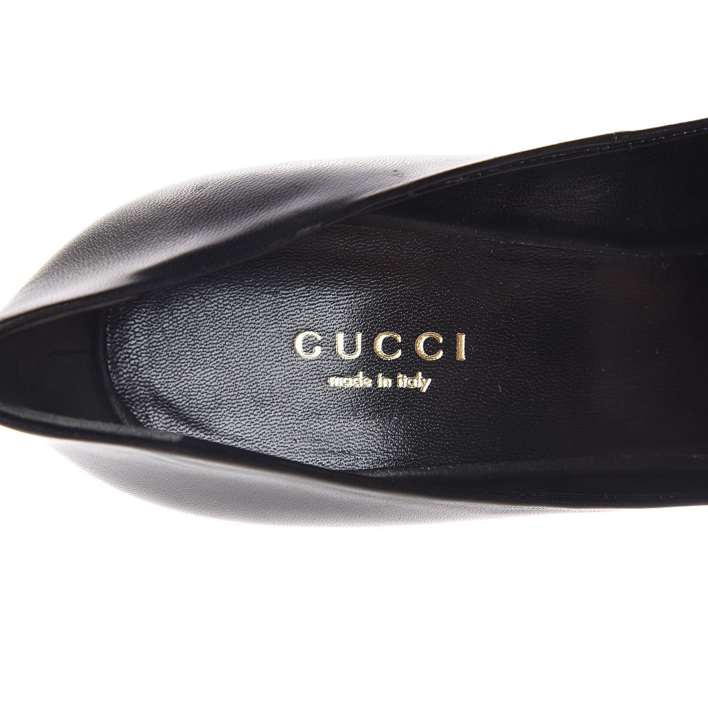 Nappa Horsebit High Heel Pumps 38 Black