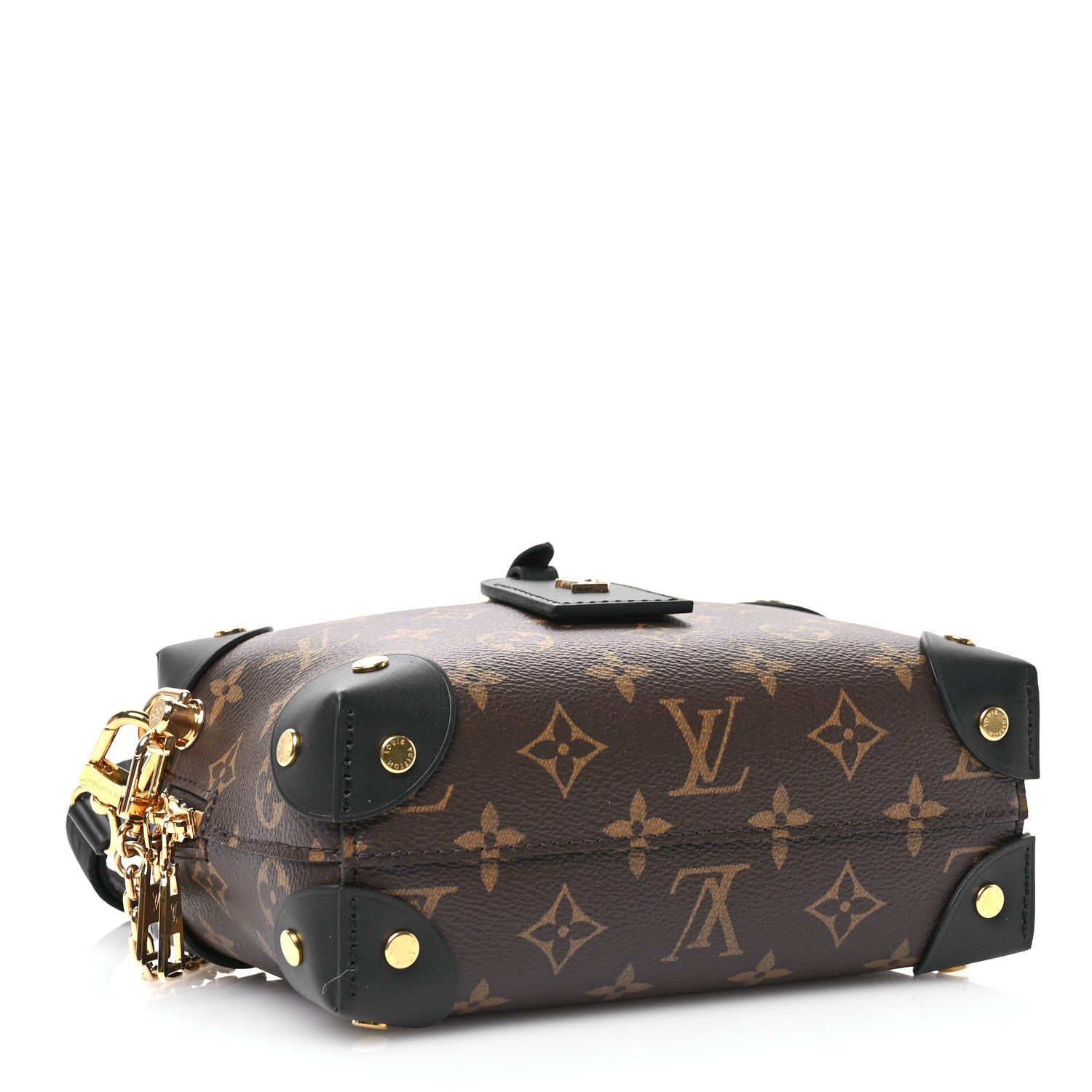 Louis Vuitton Monogram Petite Malle Souple Black 4 of 10