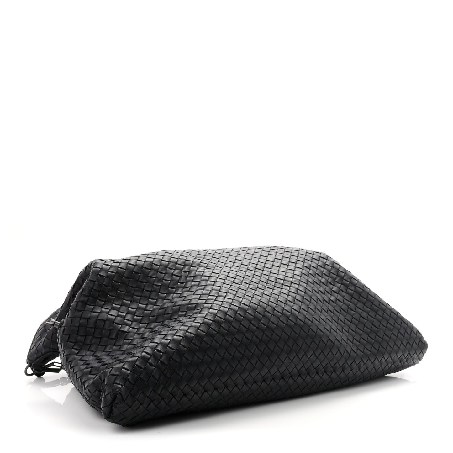 Nappa Intrecciato Maxi Convertible Tote Tourmaline