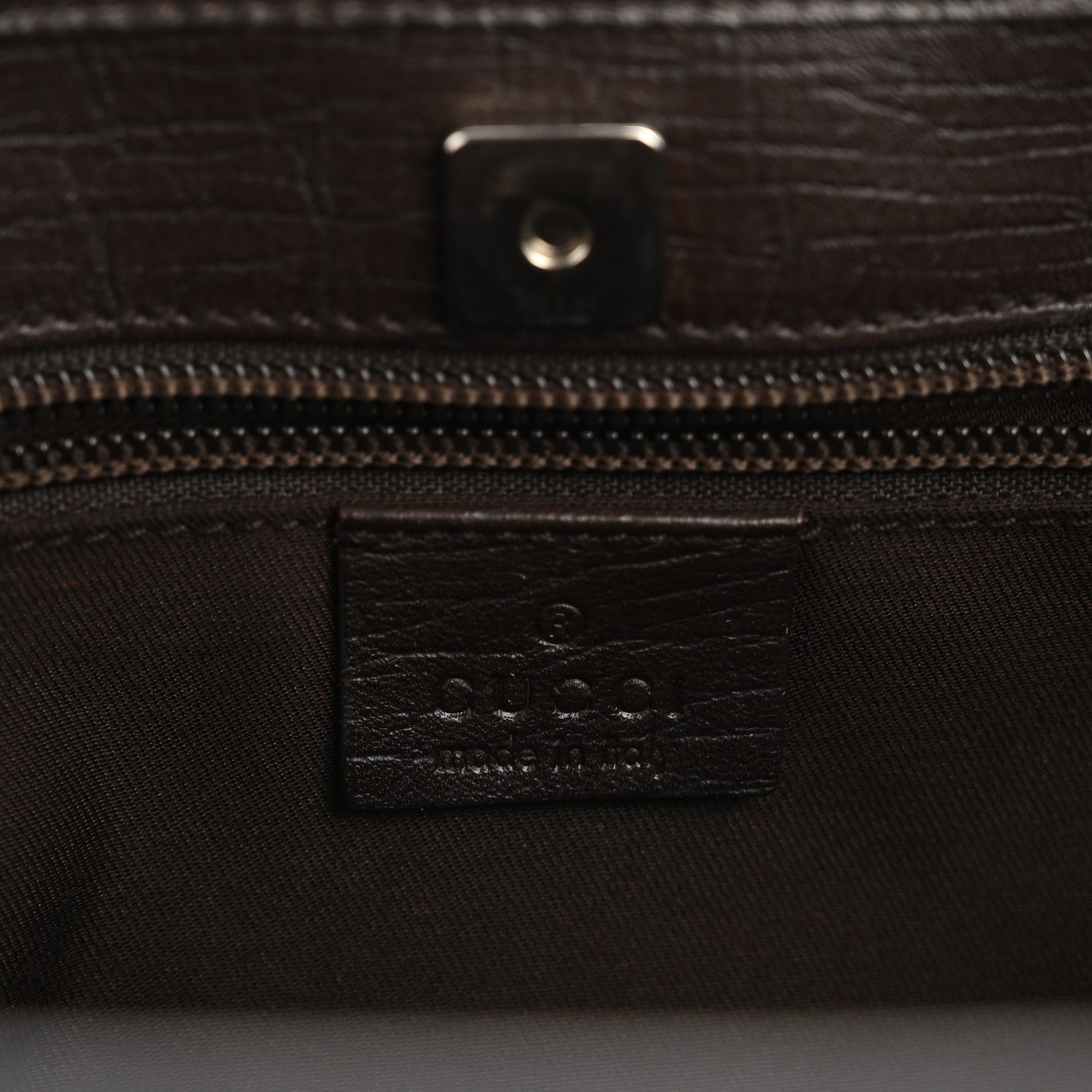 Gucci GG Plus Monogram Medium Joy Tote Dark Brown 6 of 15