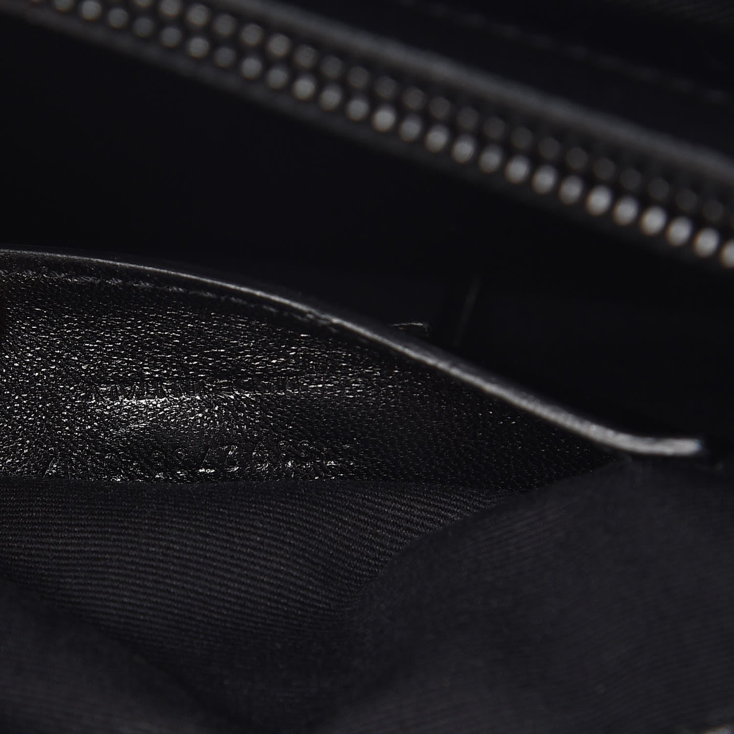Saint Laurent Sheepskin Matelasse Chevron Monogram Monochrome Large College Satchel Black 9 of 12